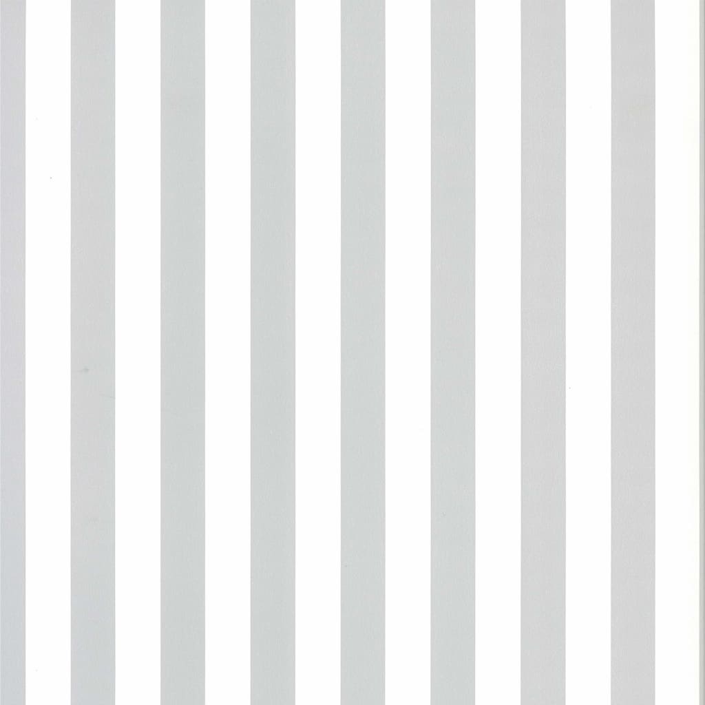 Noordwand Tapete Fabulous World Stripes Weiß und Hellgrau