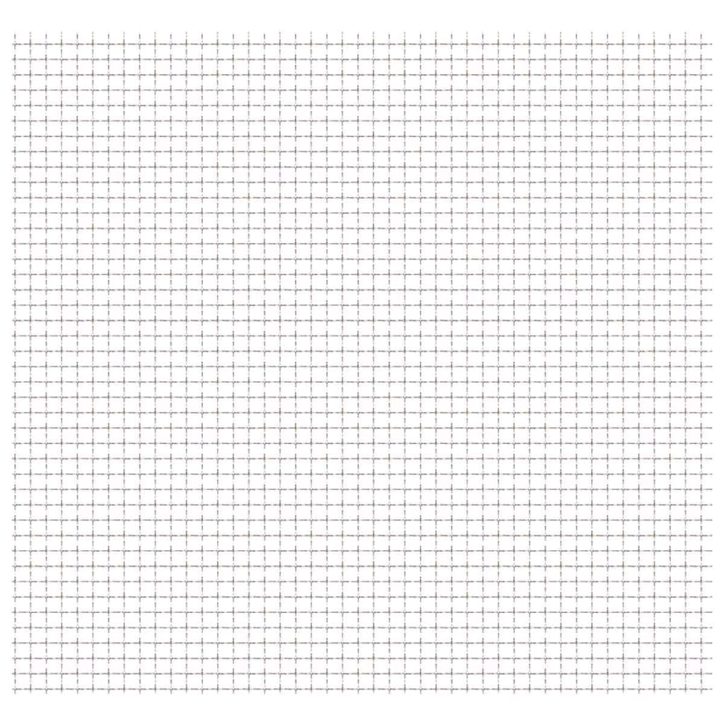 Wellengitter Edelstahl 100x85 cm 11x11x2 mm