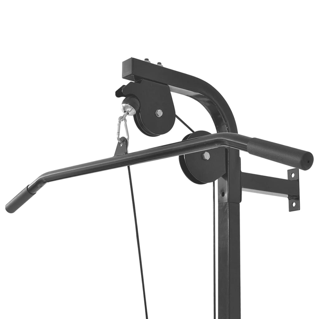 vidaXL Fitnessstation Wandmontage mit Gewichtsscheiben 40 kg