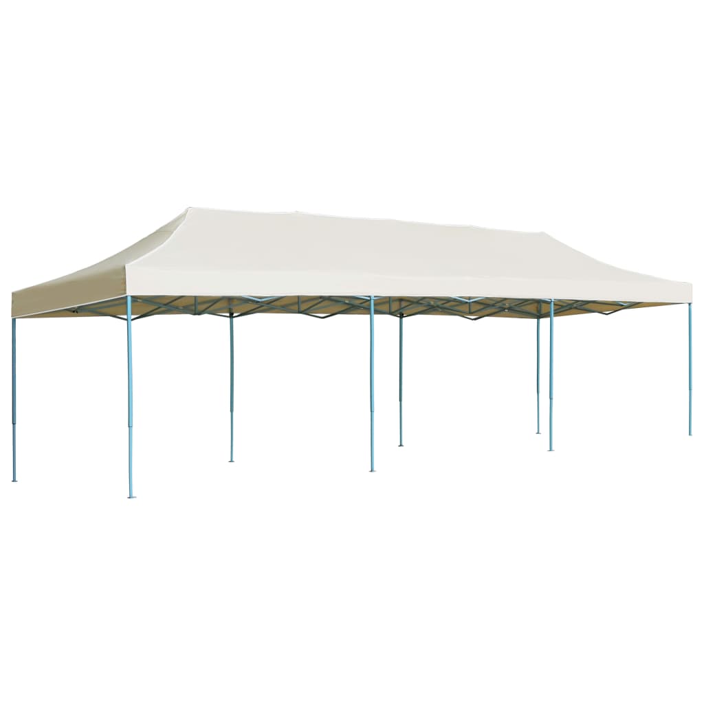 Faltzelt Pop-Up Partyzelt 3 x 9 m Creme