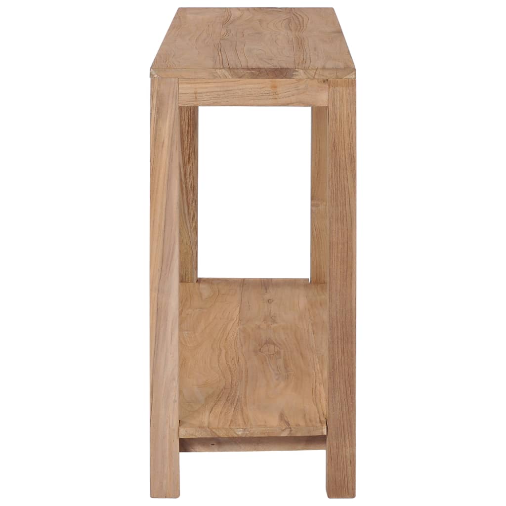 Konsolentisch 120x35x75 cm Teak Massivholz