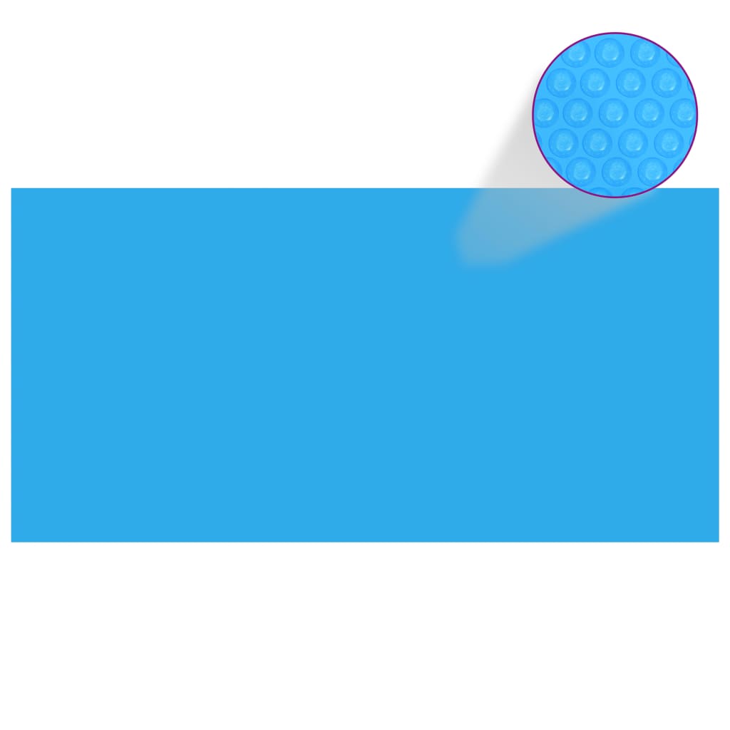 Poolabdeckung Blau 600×300 cm PE