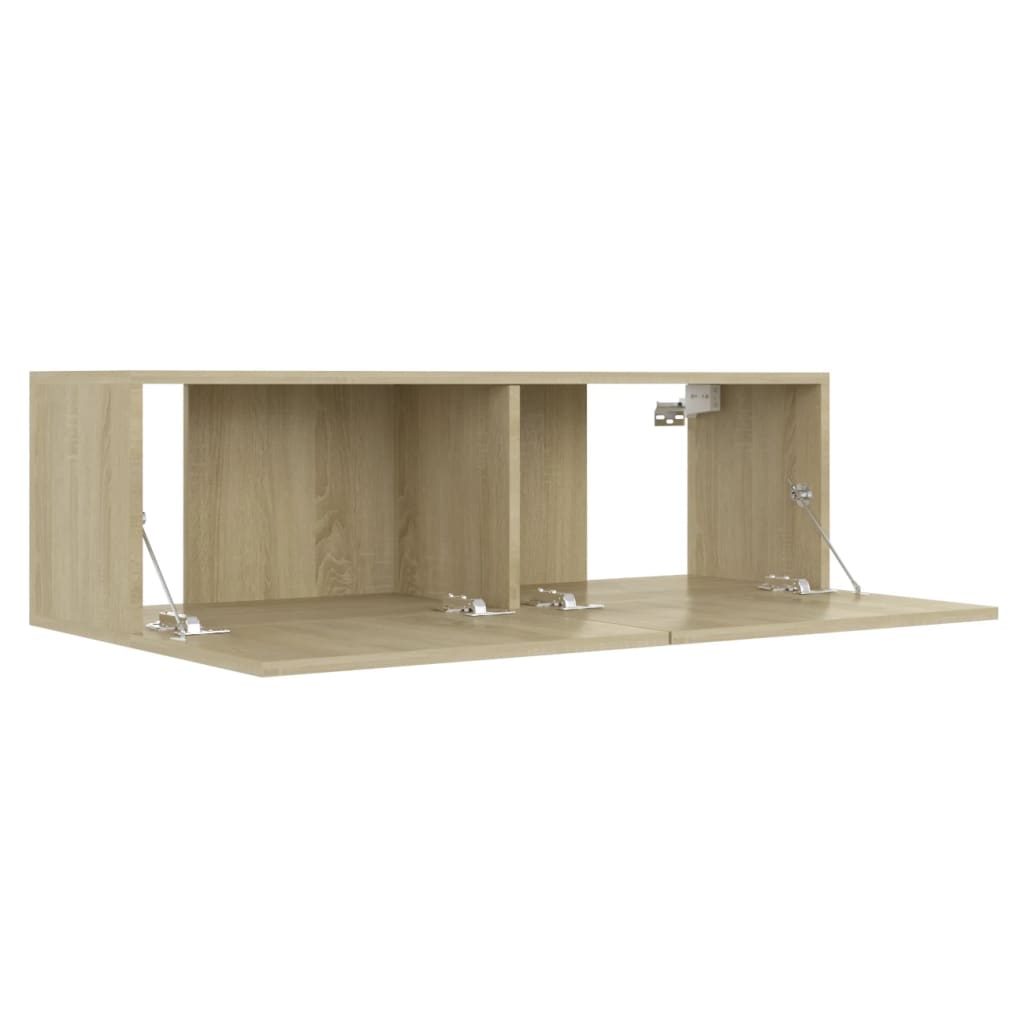 TV-Schrank Sonoma-Eiche 100x30x30 cm Holzwerkstoff