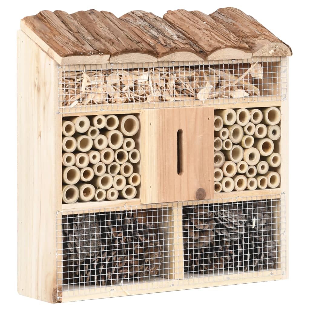 Insektenhotel 30x10x30 cm Tannenholz