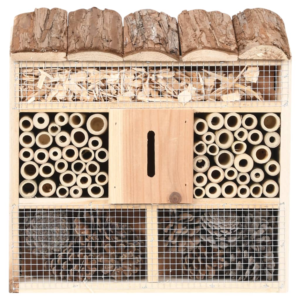 Insektenhotel 30x10x30 cm Tannenholz