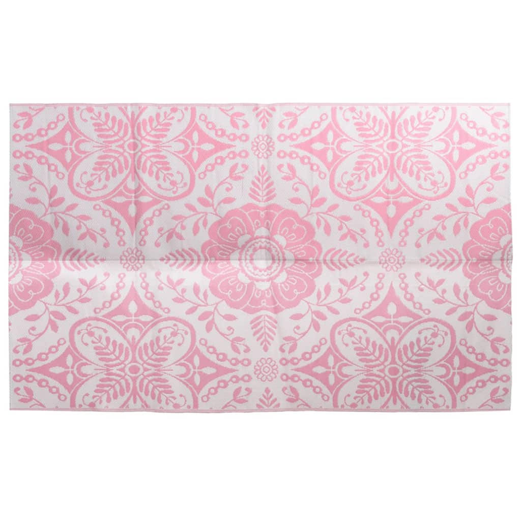 Outdoor-Teppich Rosa 160x230 cm PP