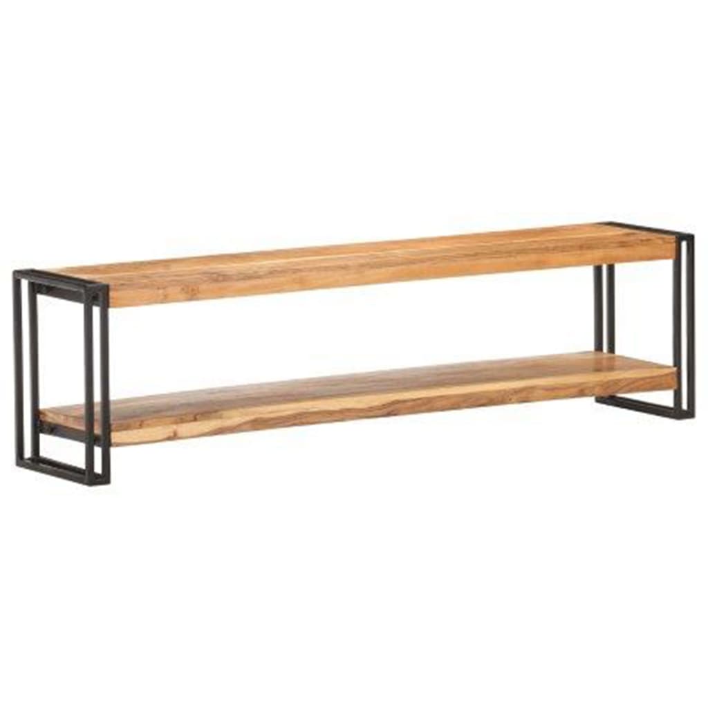 TV-Schrank 150x30x40 cm Massivholz Akazie