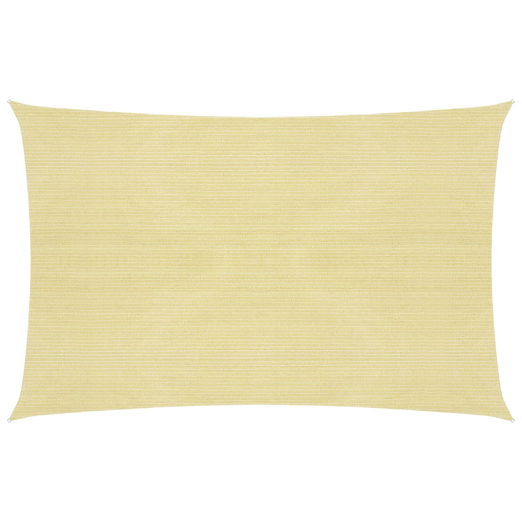 Sonnensegel 160 g/m² Beige 3x4 m HDPE