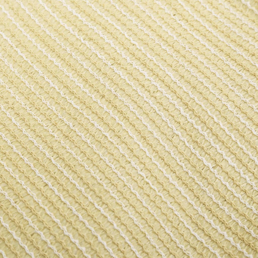 Sonnensegel 160 g/m² Beige 3x4 m HDPE