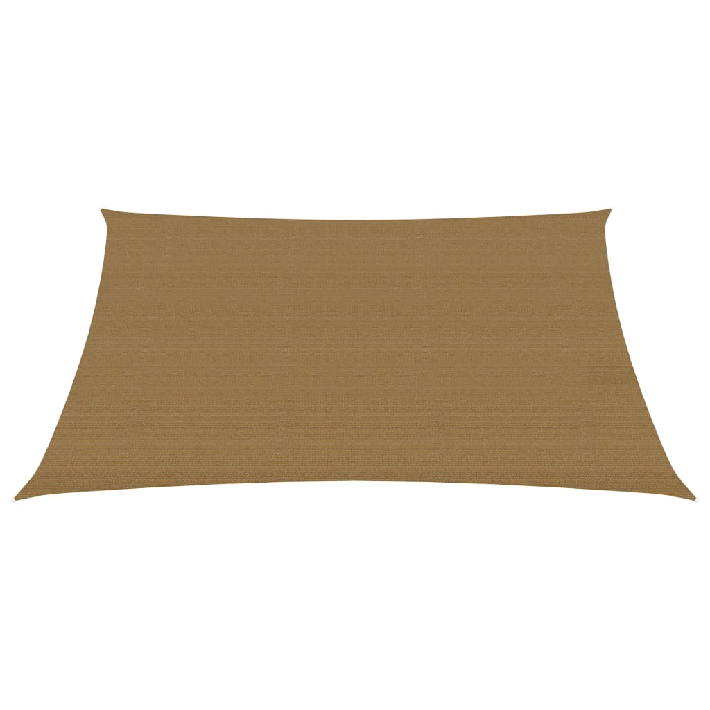 Sonnensegel 160 g/m² Taupe 3x4,5 m HDPE