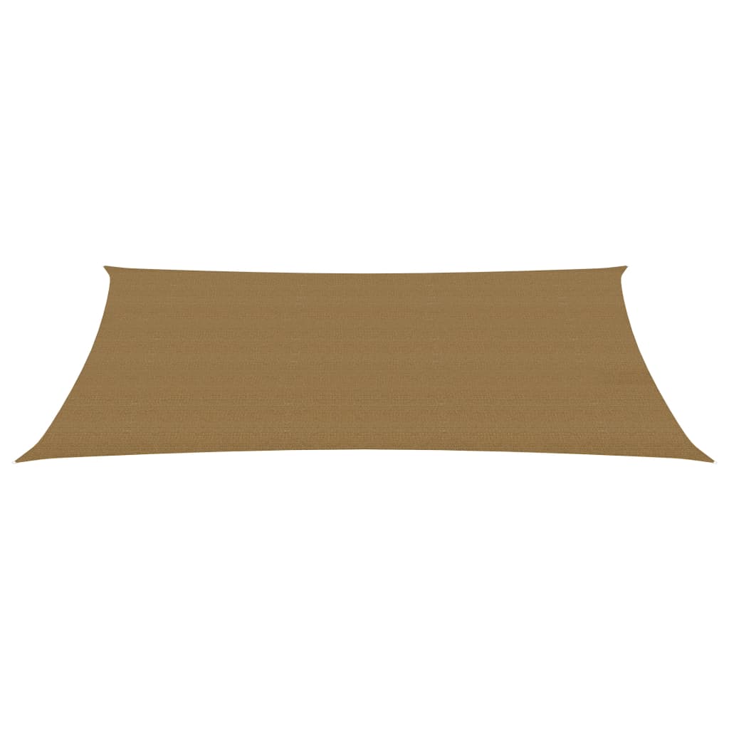 Sonnensegel 160 g/m² Taupe 3x6 m HDPE