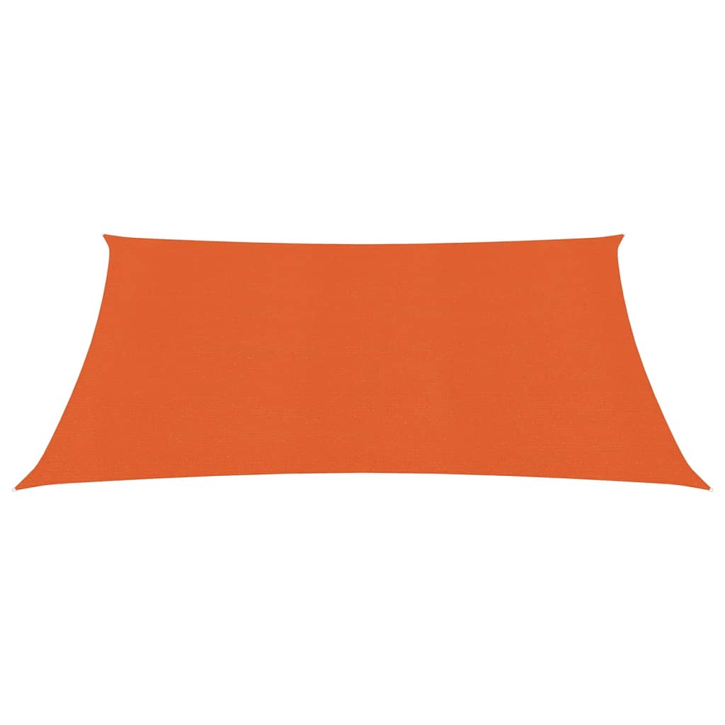 Sonnensegel 160 g/m² Orange 2,5x2,5 m HDPE