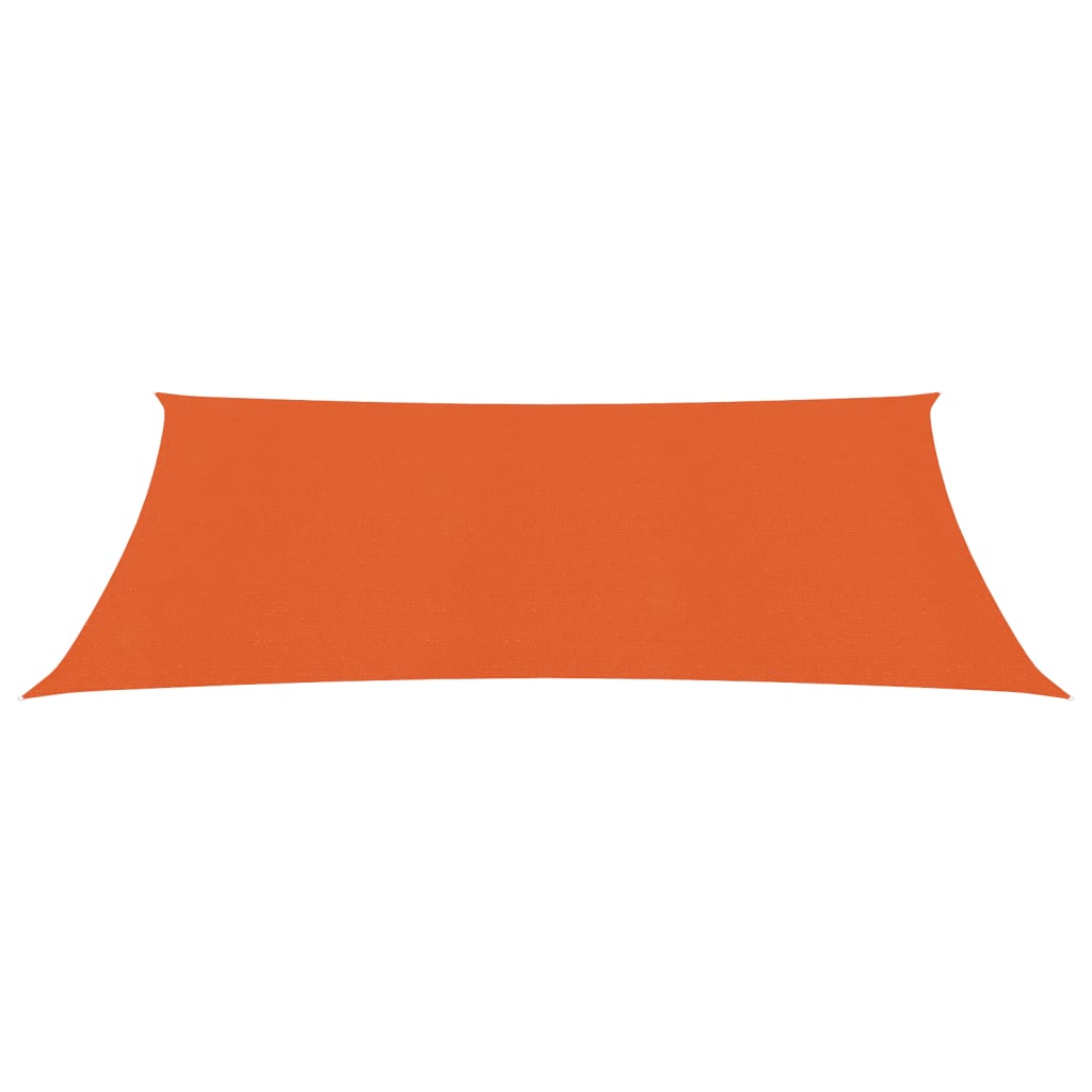 Sonnensegel 160 g/m² Orange 3,5x4,5 m HDPE