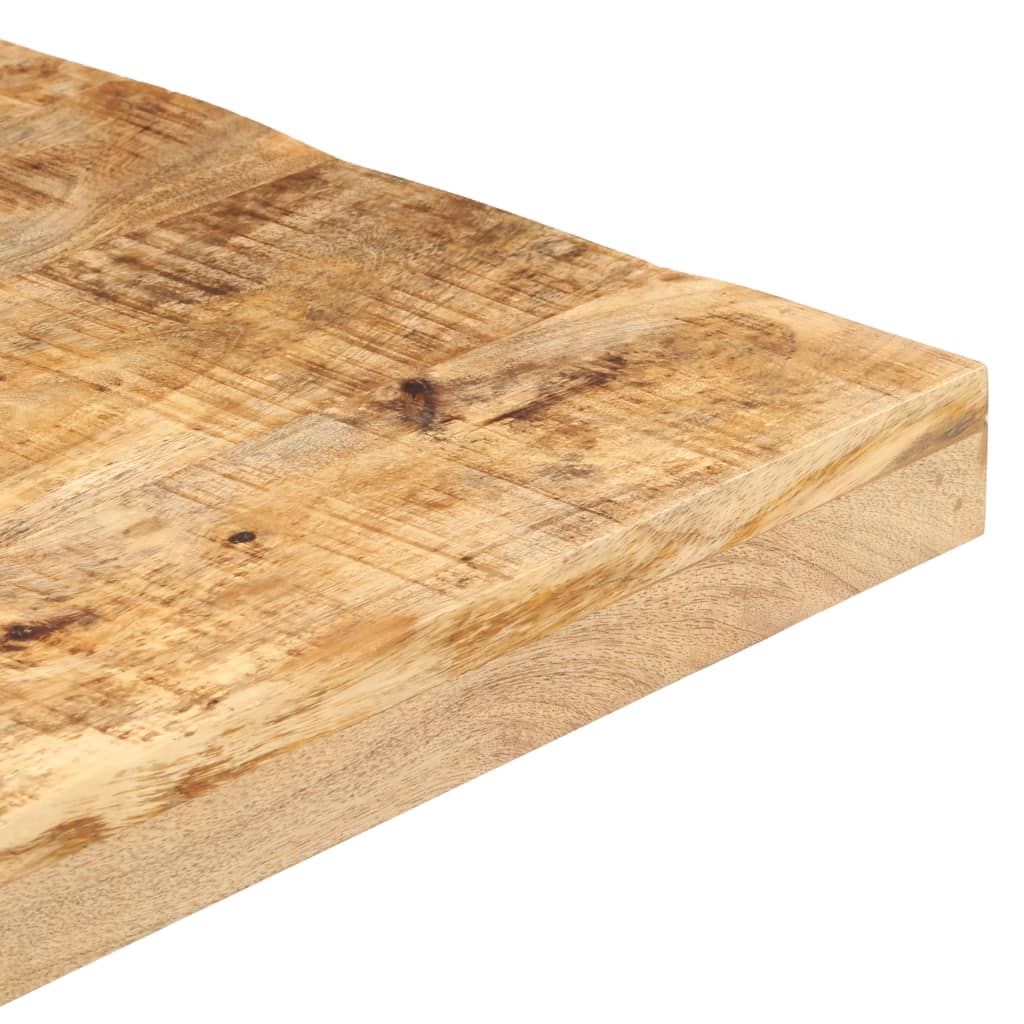 Bistrotisch Quadratisch 80x80x75 cm Raues Mangoholz