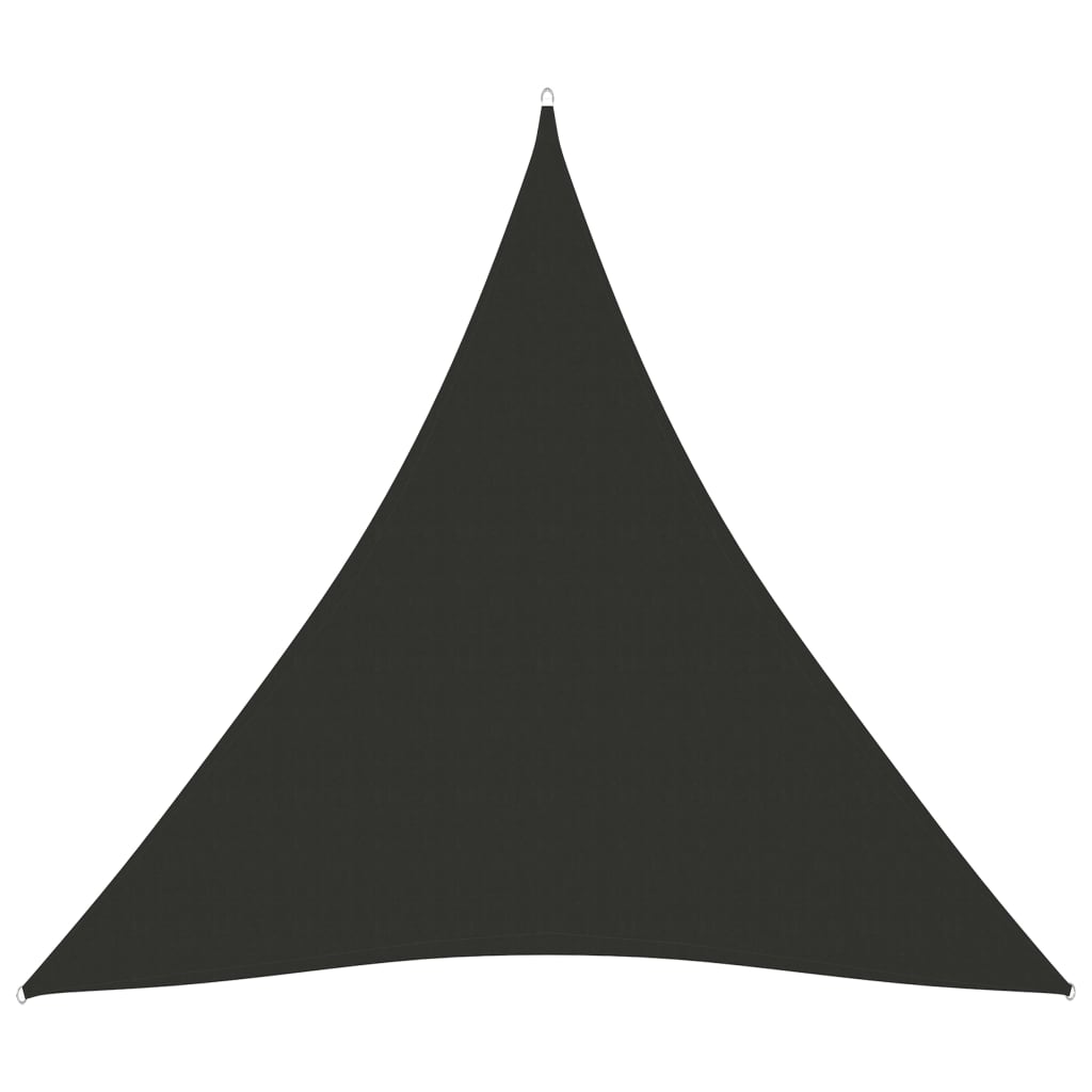 Sonnensegel Oxford-Gewebe Dreieckig 3x3x3 m Anthrazit