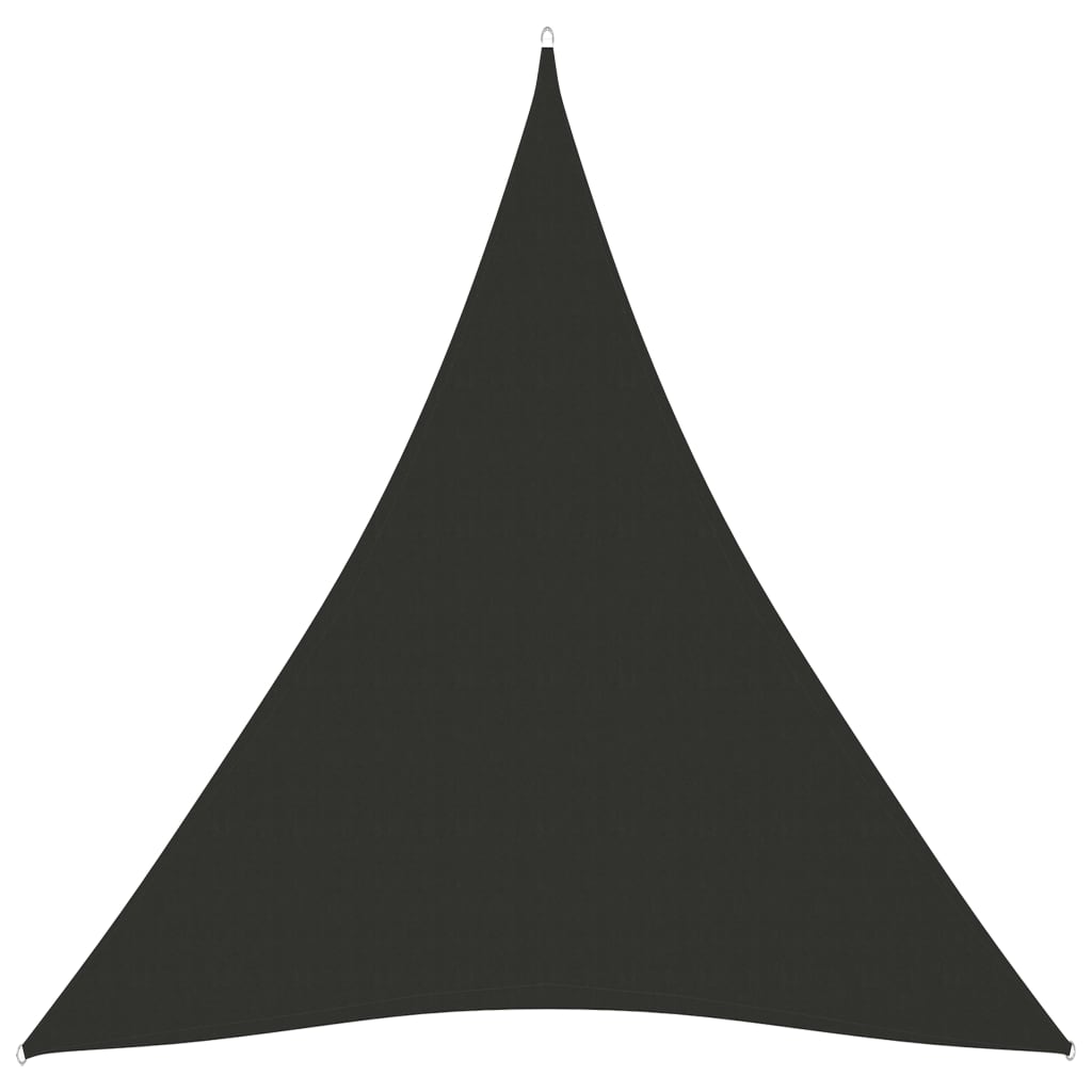 Sonnensegel Oxford-Gewebe Dreieckig 4x5x5 m Anthrazit