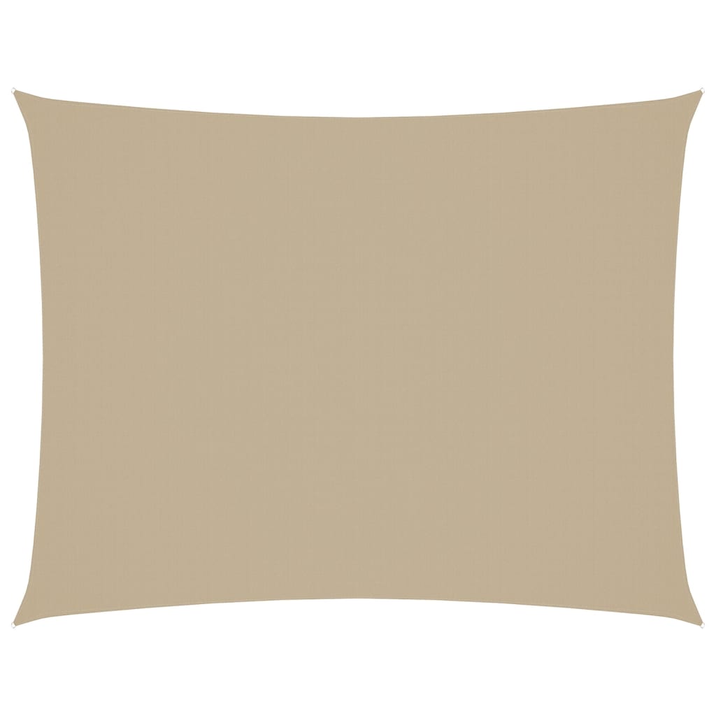 Sonnensegel Oxford-Gewebe Rechteckig 3x6 m Beige