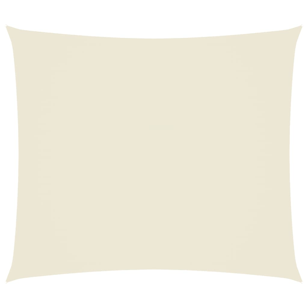 Sonnensegel Oxford-Gewebe Rechteckig 2x2,5 m Creme