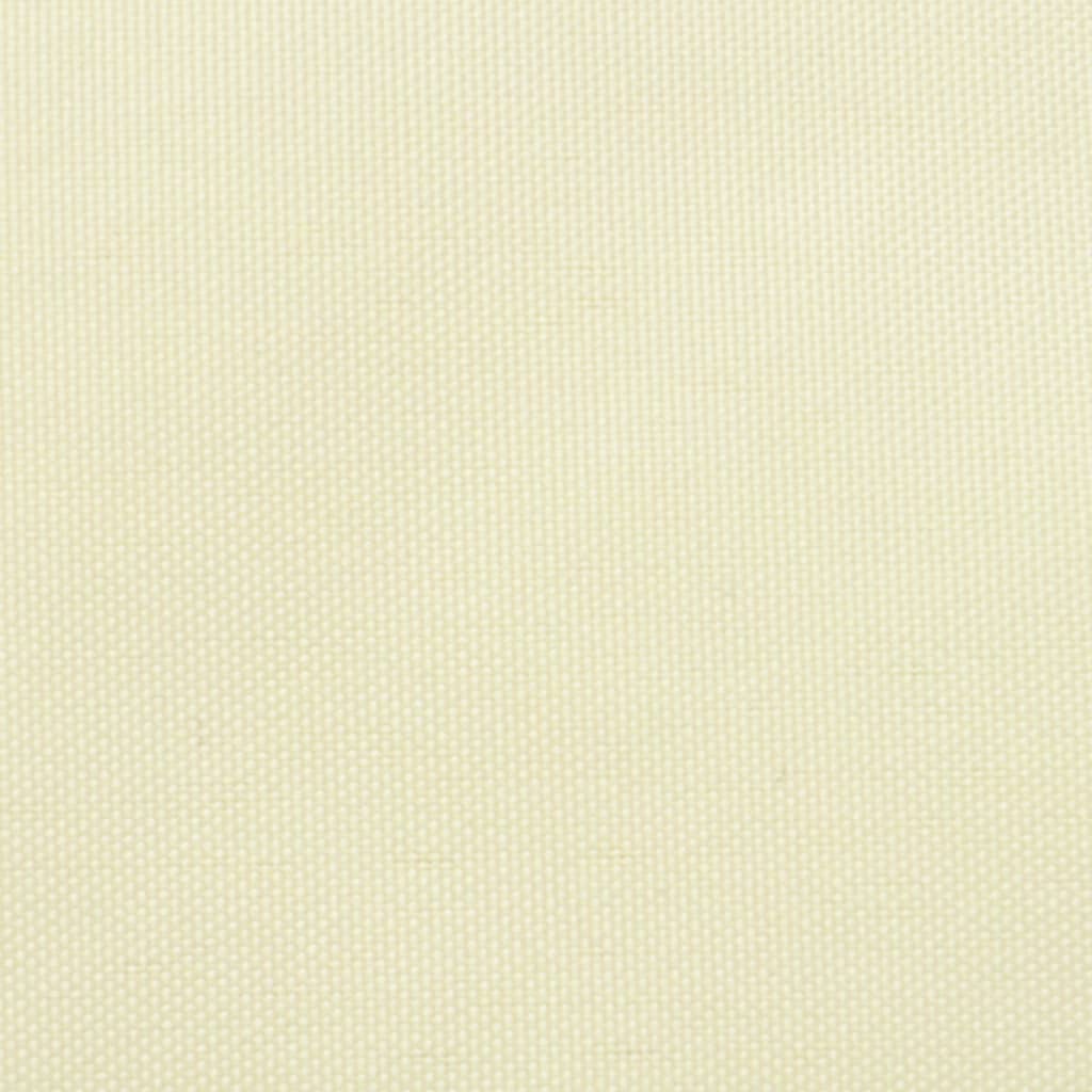 Sonnensegel Oxford-Gewebe Rechteckig 6x8 m Creme