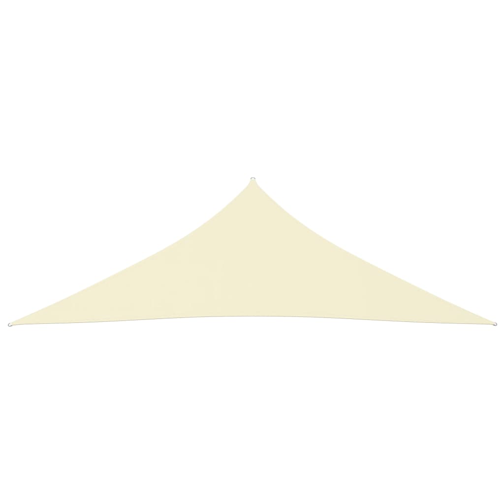 Sonnensegel Oxford-Gewebe Dreieckig 3x3x4,24 m Creme