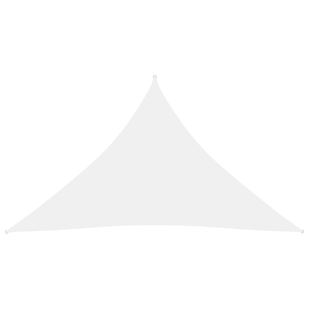 Sonnensegel Oxford-Gewebe Dreieckig 2,5x2,5x3,5 m Weiß