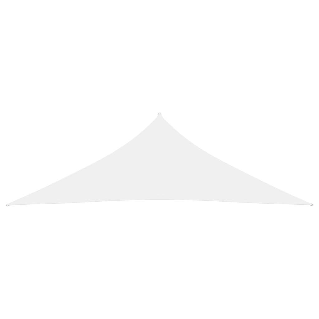 Sonnensegel Oxford-Gewebe Dreieckig 2,5x2,5x3,5 m Weiß