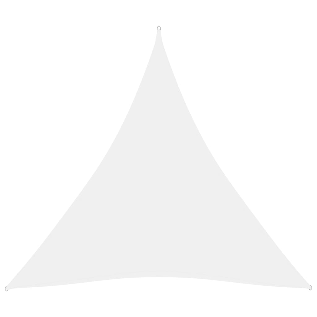 Sonnensegel Oxford-Gewebe Dreieckig 6x6x6 m Weiß