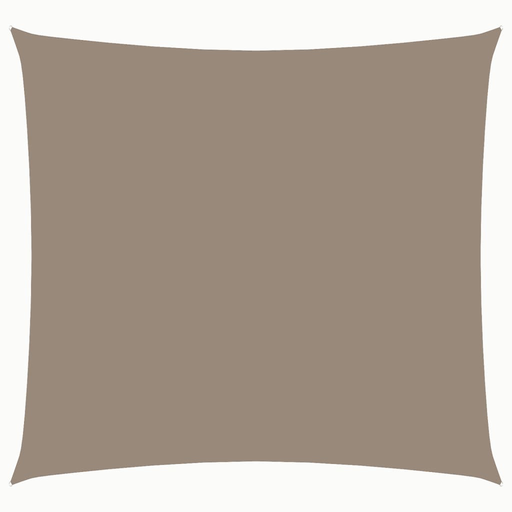 Sonnensegel Oxford-Gewebe Quadratisch 3x3 m Taupe