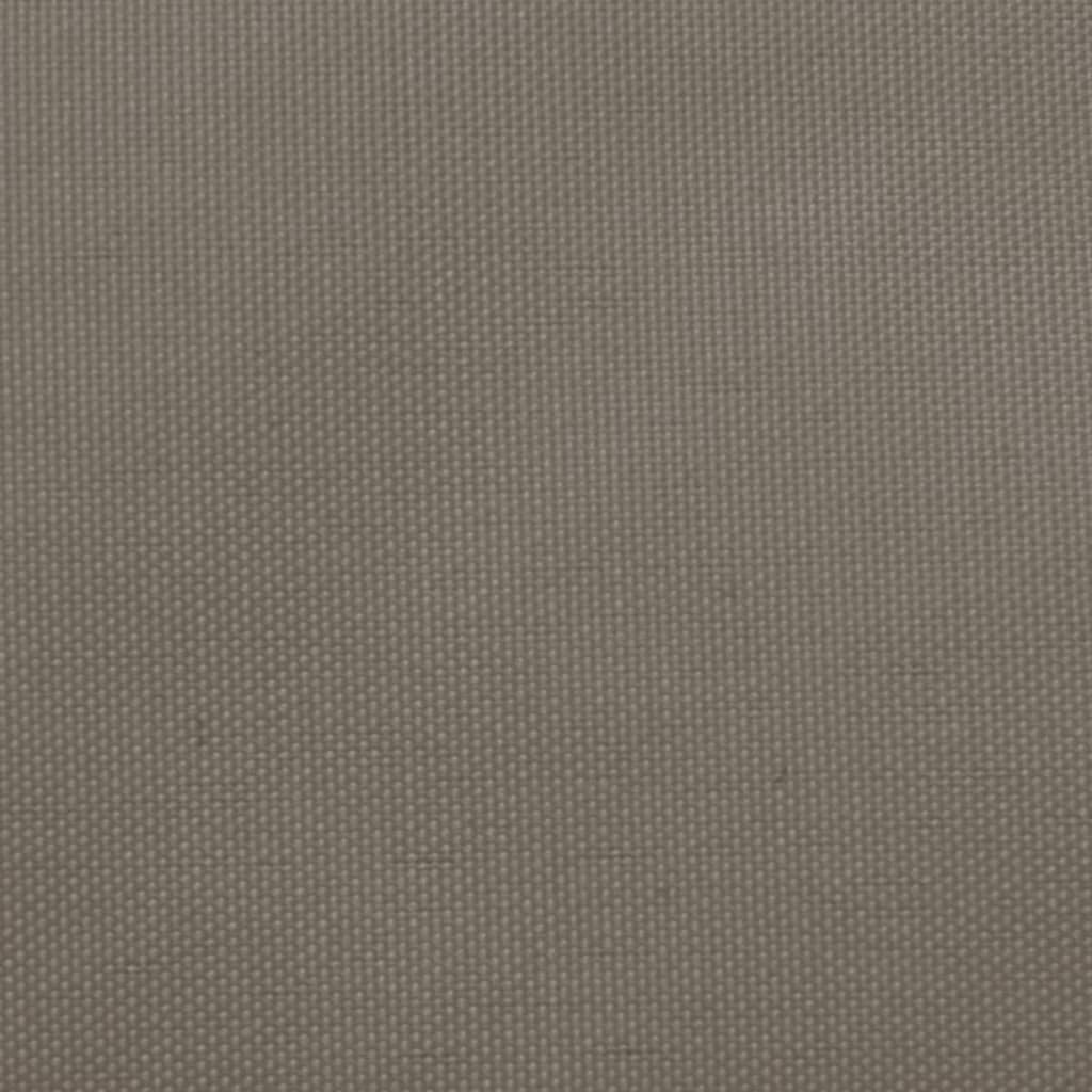 Sonnensegel Oxford-Gewebe Quadratisch 3x3 m Taupe