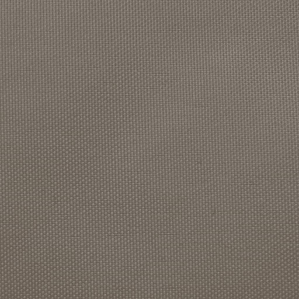 Sonnensegel Oxford-Gewebe Rechteckig 2x2,5 m Taupe