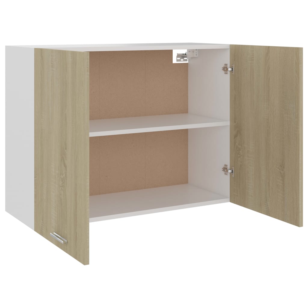 Hängeschrank Sonoma-Eiche 80x31x60 cm Holzwerkstoff