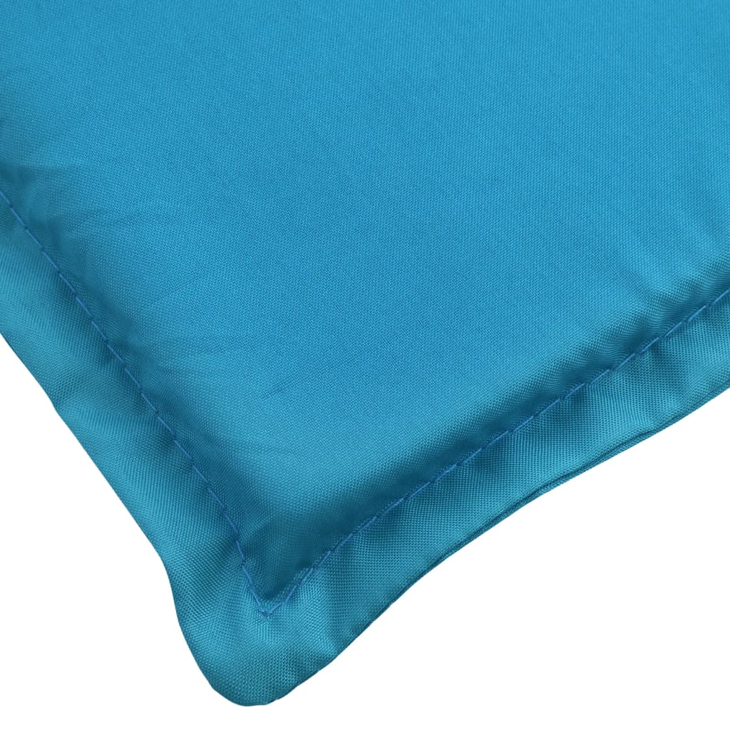 Sonnenliegen-Auflage Blau 200x70x3 cm Oxford-Gewebe