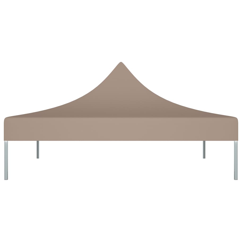 Partyzelt-Dach 2x2 m Taupe 270 g/m²