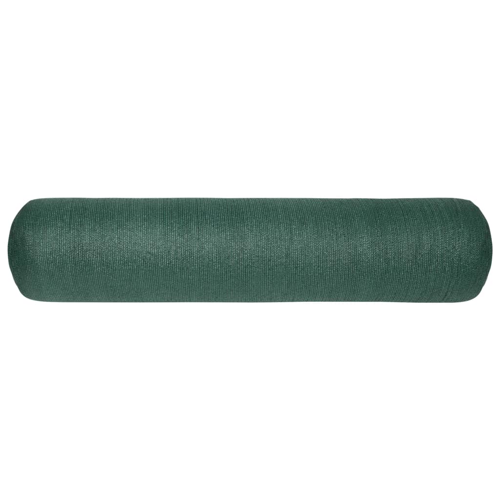 Zaunblende Grün 1x25 m HDPE 150 g/m²