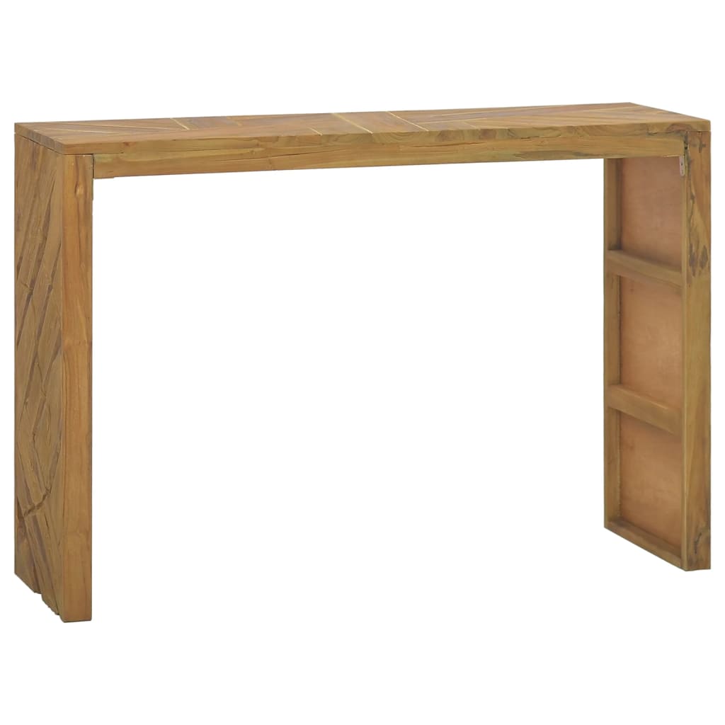 Konsolentisch 110x35x75 cm Massivholz Teak