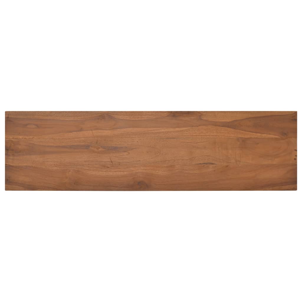 TV-Schrank 110x30x50 cm Massivholz Teak