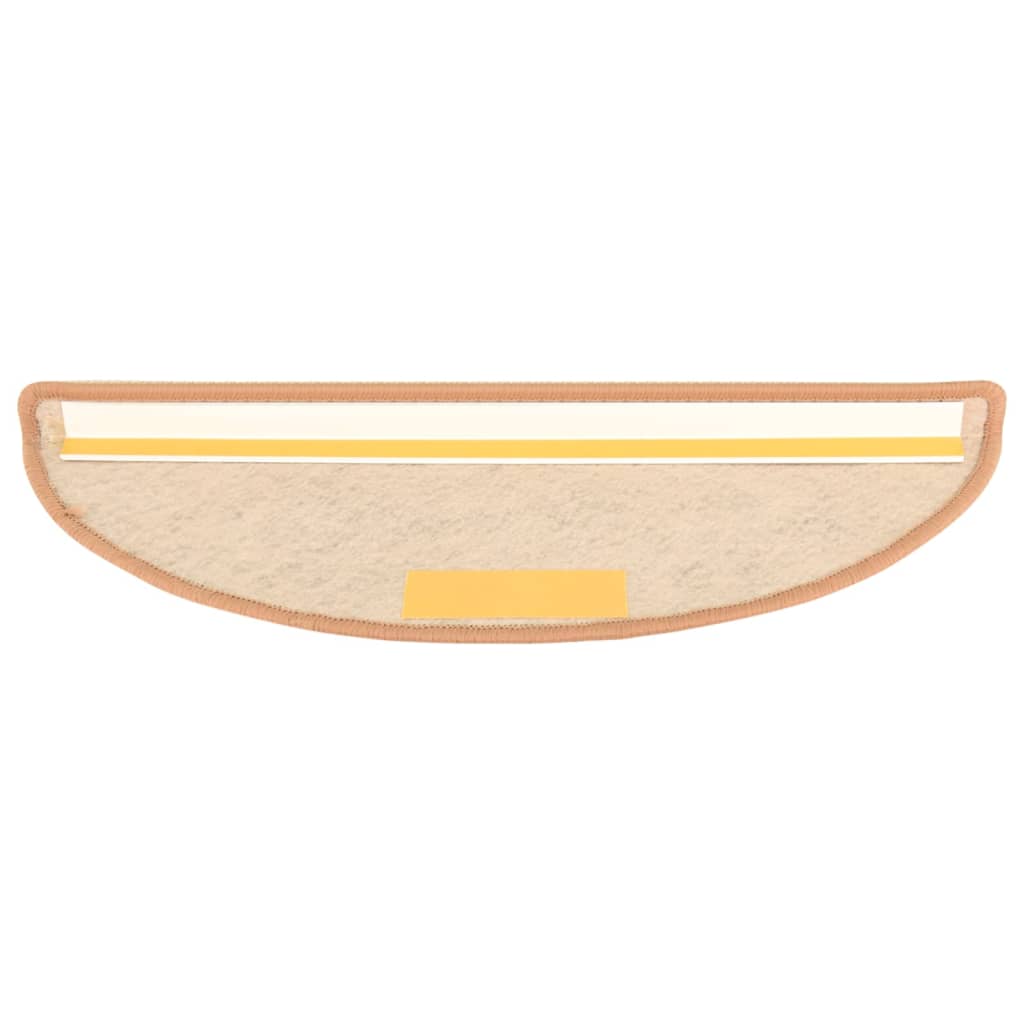 Treppenmatten Selbstklebend Sisal-Optik 15Stk. 56x17x3cm Orange