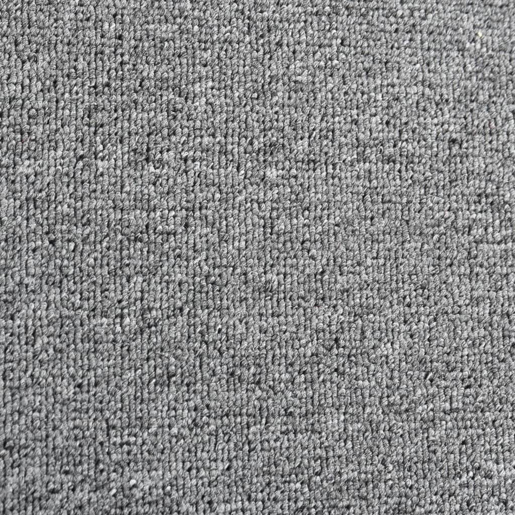 Teppichläufer Dunkelgrau 50x200 cm