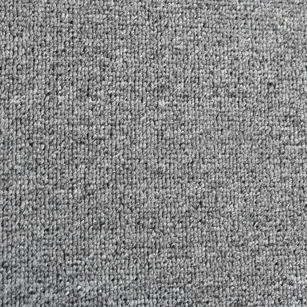 Teppichläufer Dunkelgrau 80x200 cm