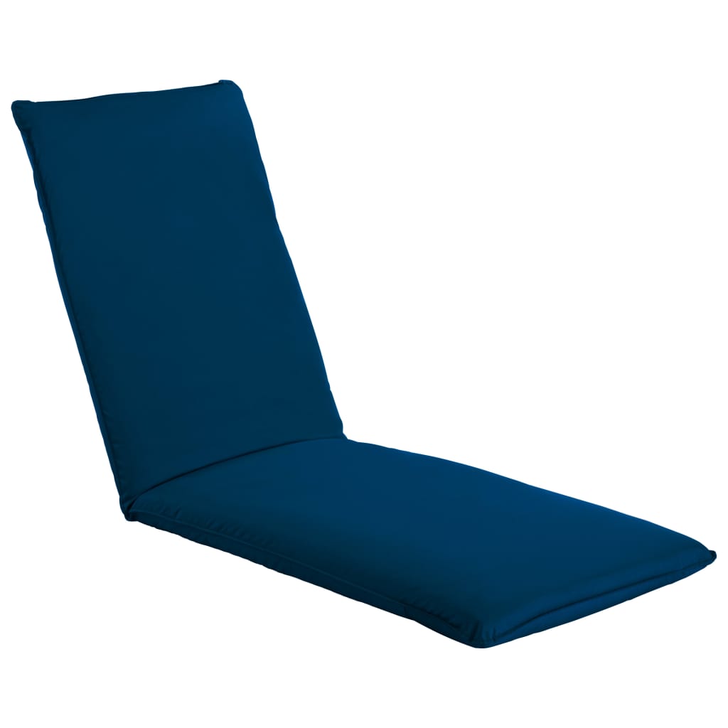 Sonnenliege Klappbar Oxford-Gewebe Marineblau