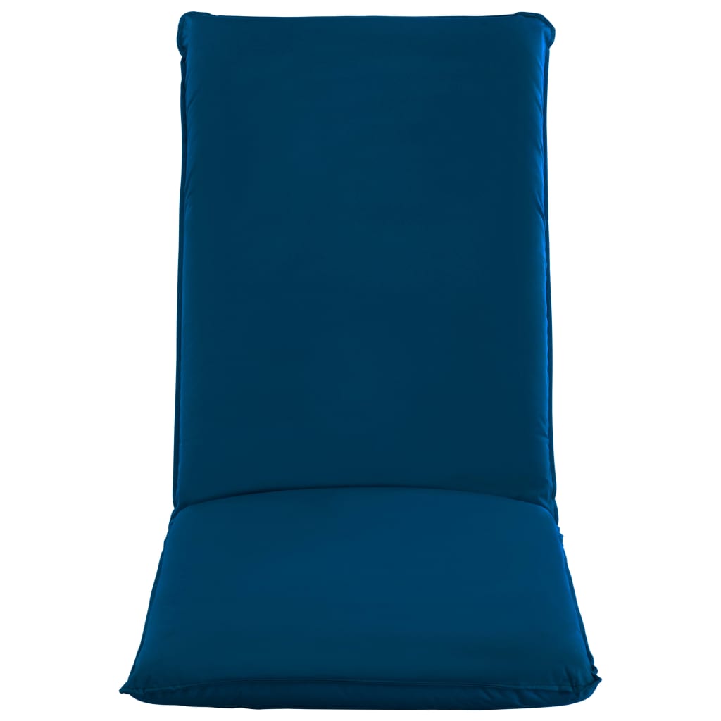 Sonnenliege Klappbar Oxford-Gewebe Marineblau