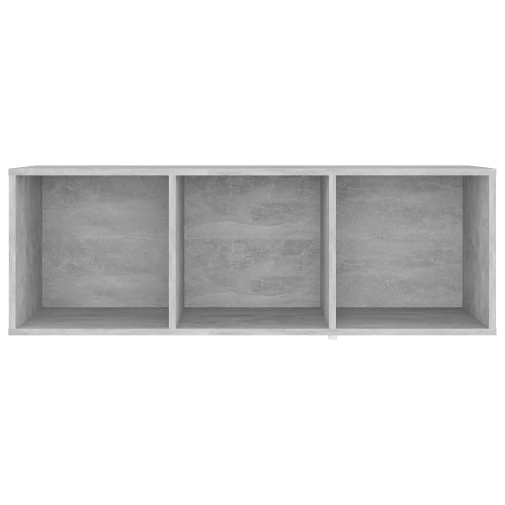 TV-Schrank Betongrau 107x35x37 cm Holzwerkstoff