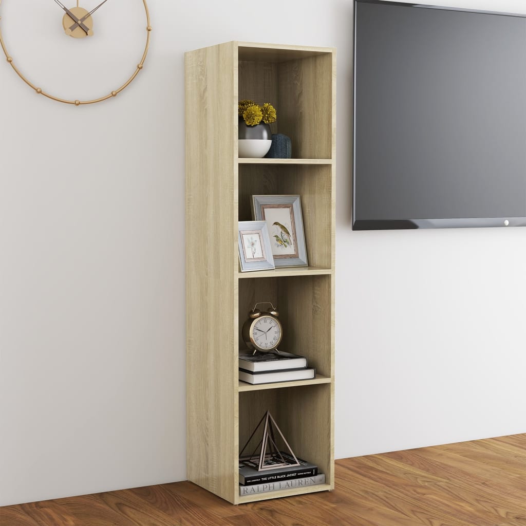 TV-Schrank Sonoma-Eiche 142,5x35x36,5 cm Holzwerkstoff