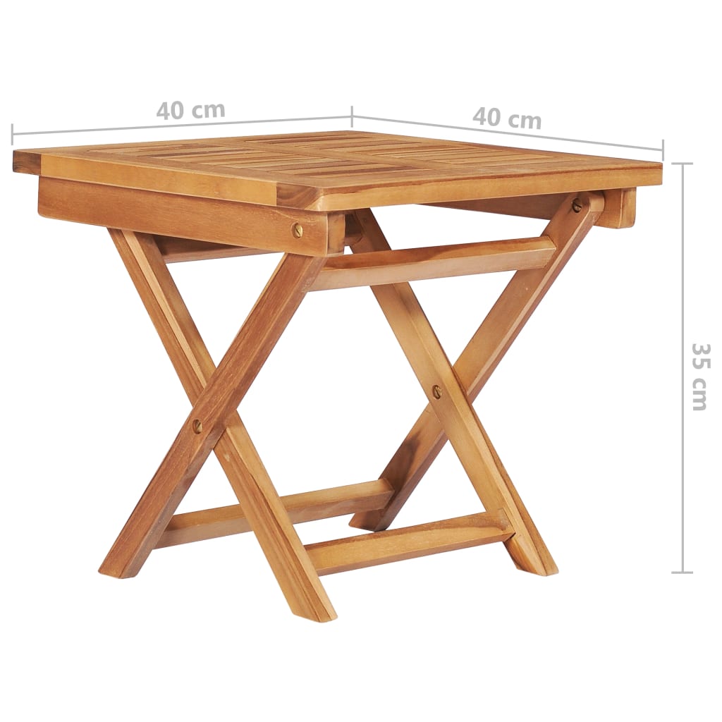 Sonnenliegen 2 Stk. mit Tisch und Auflagen Massivholz Teak