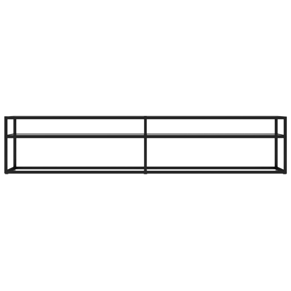 TV-Schrank Transparent 200x40x40,5 cm Hartglas