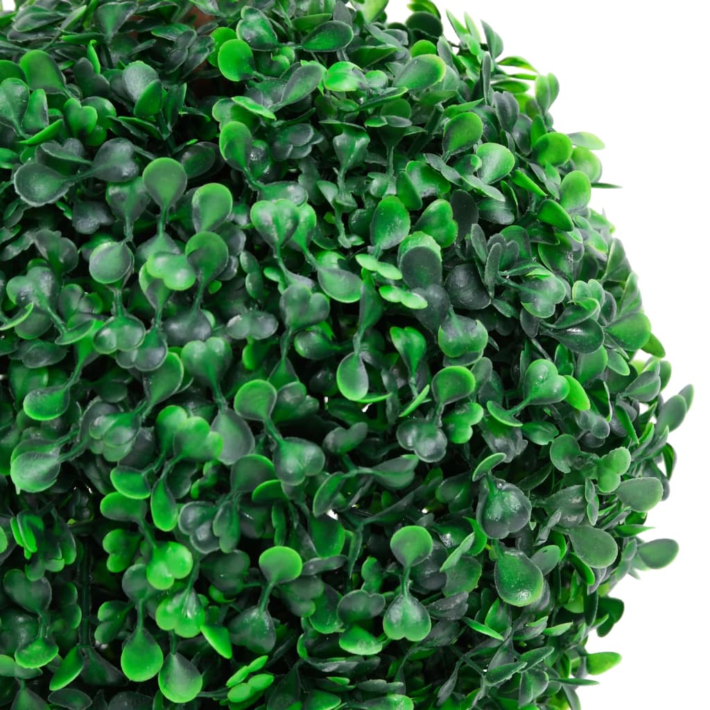 Künstlicher Buchsbaum mit Topf Kugelform Grün 60 cm