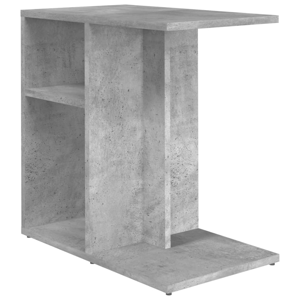 Beistelltisch Betongrau 50x30x50 cm Holzwerkstoff