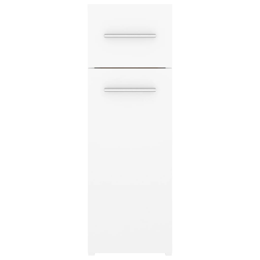 Apothekerschrank Weiß 20x45,5x60 cm Holzwerkstoff