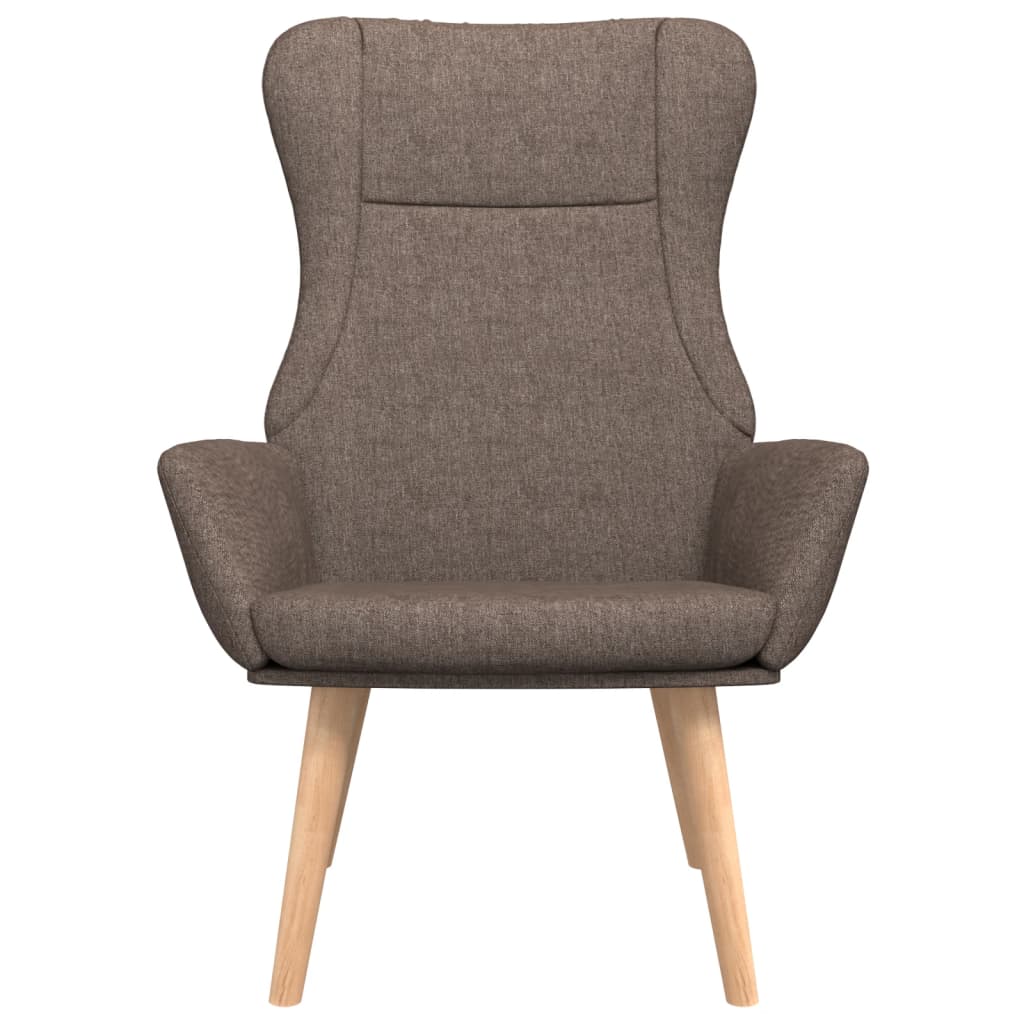 Relaxsessel Taupe Stoff