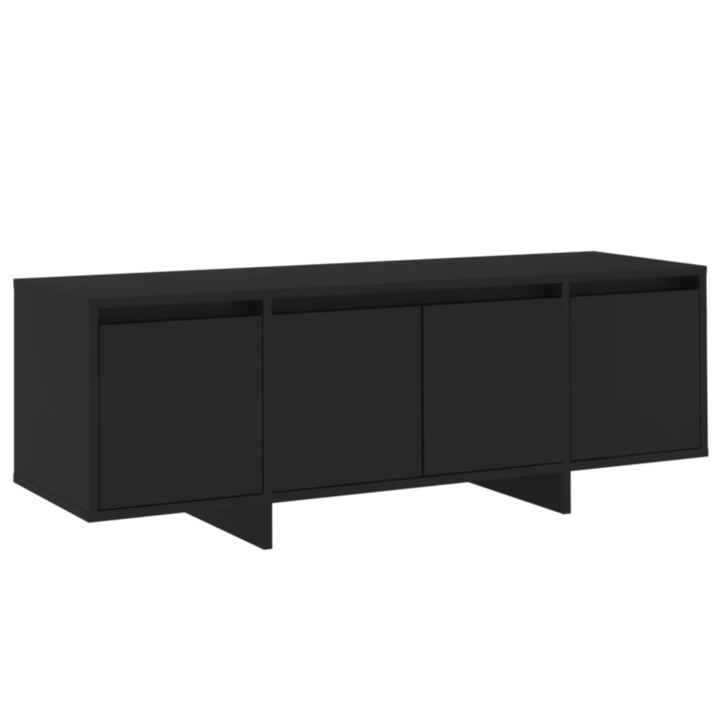 TV-Schrank Schwarz 120x30x40,5 cm Holzwerkstoff